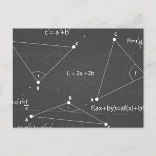 Postal Ecuaciones matemáticas