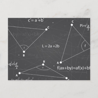 Postal Ecuaciones matemáticas