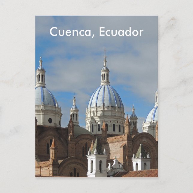 Postal Ecuador - Catedral de la Inmaculada Concepción (Anverso)