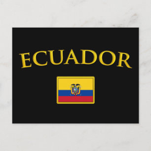 Postal Ecuador de oro