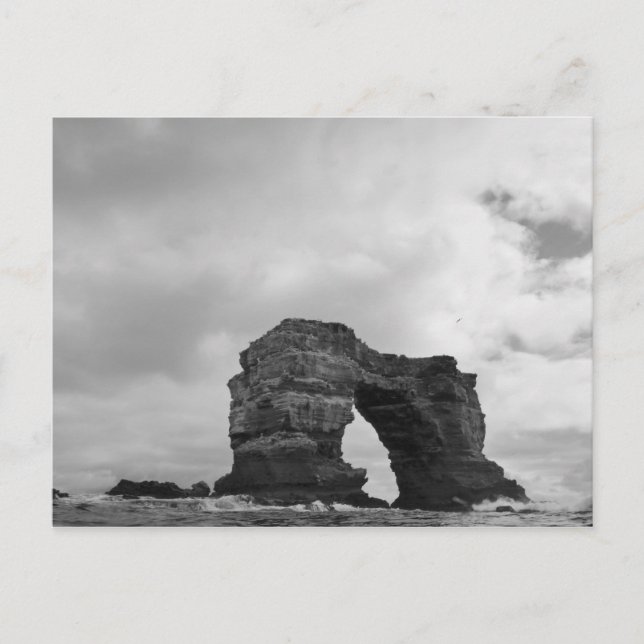 Postal Ecuador, Islas Galápagos, Isla Darwin, olas (Anverso)