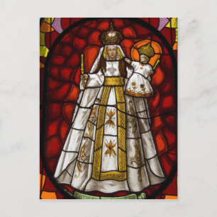 Postal Ecuador, Quito. Estatua de la virgen alada 2