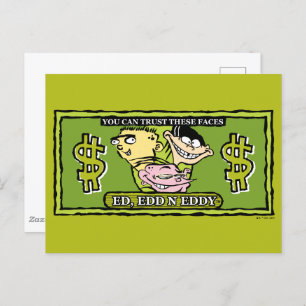 Postal Ed, Edd, y Eddy Dollar Bill