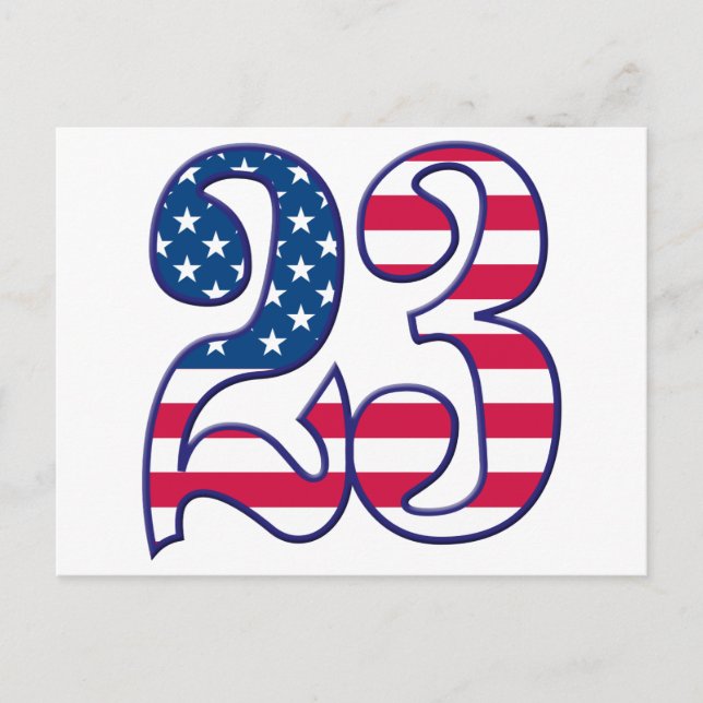 Postal Edad 23 EEUU (Anverso)