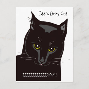 Postal Eddie Baby Cat Postcard