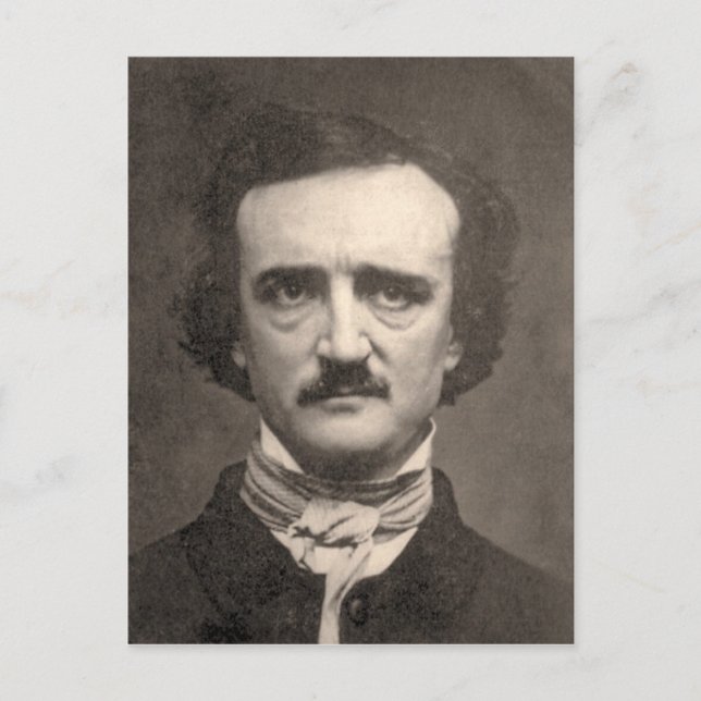 Postal Edgar Allan Poe (Anverso)