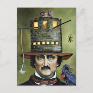 Postal Edgar Allan Poe