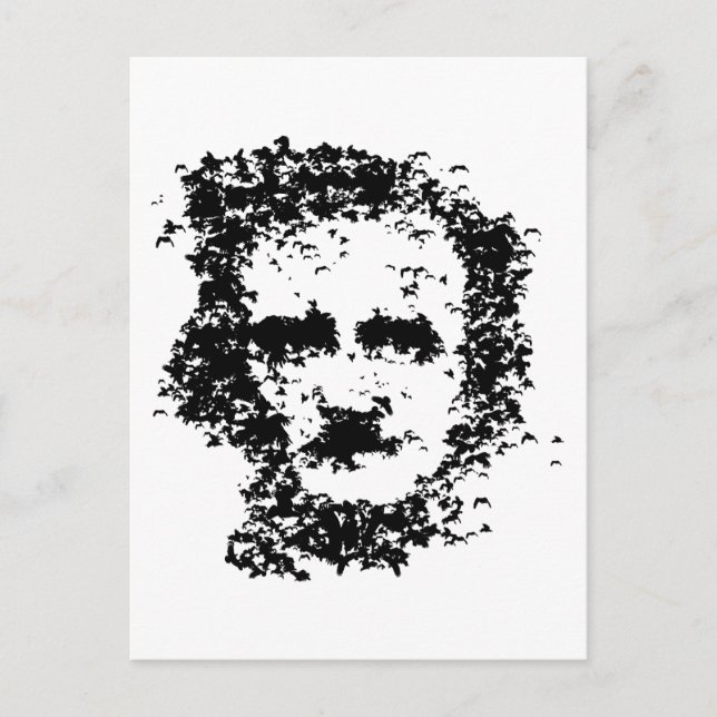 Postal Edgar Allan Poe (Anverso)