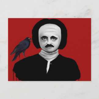 Postal edgar allan poe