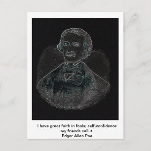 Postal Edgar Allan Poe