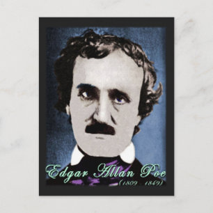 Postal Edgar Allan Poe
