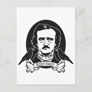 Postal Edgar Allan Poe