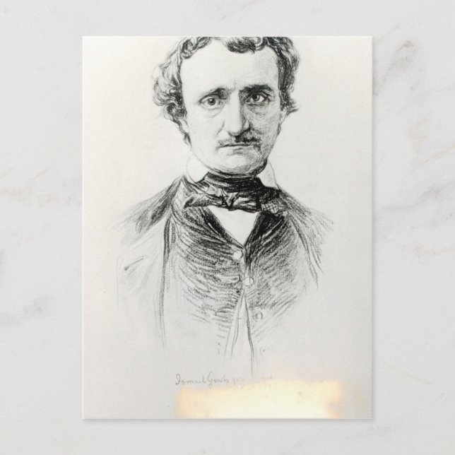 Postal Edgar Allan Poe 1907 (Anverso)