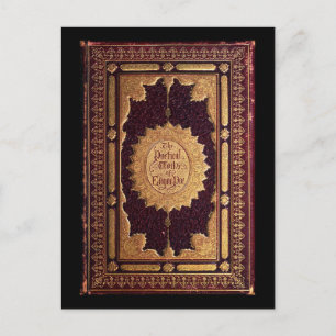 Postal Edgar Allan Poe Antiguo