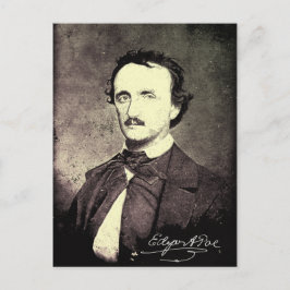 Postal Edgar Allan Poe *Restaurado y reterminado*
