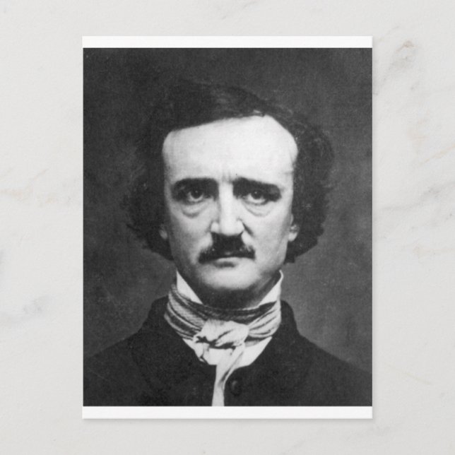 Postal edgar allen poe (Anverso)