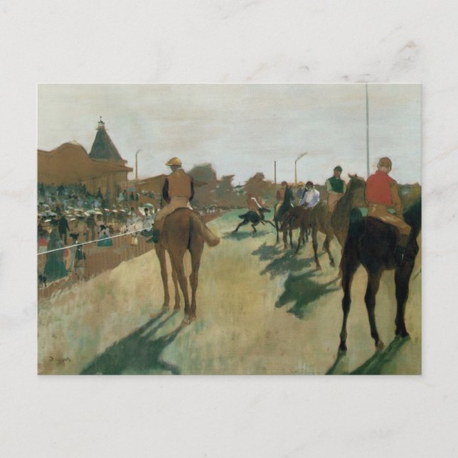 Postal Edgar Degas (Anverso)