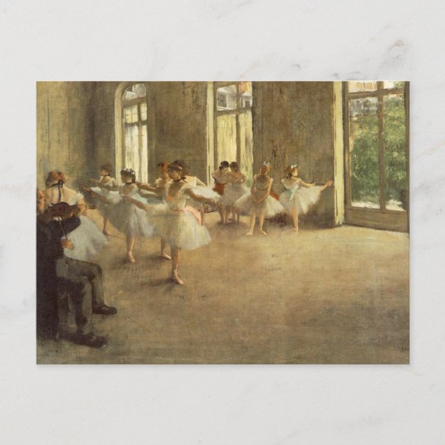 Postal Edgar Degas (Anverso)