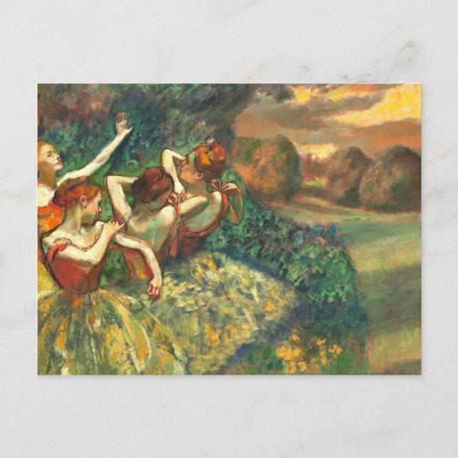 Postal Edgar Degas (Anverso)