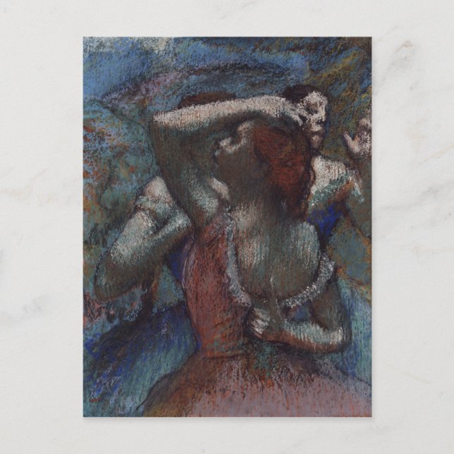 Postal Edgar Degas | Bailarinas (Anverso)