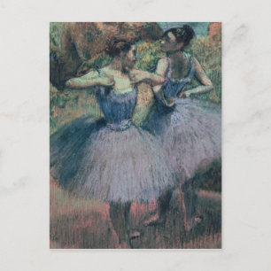 Postal Edgar Degas   Bailarinas en Violeta