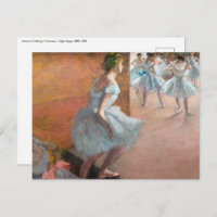 Edgar Degas - Bailarinas trepando una escalera