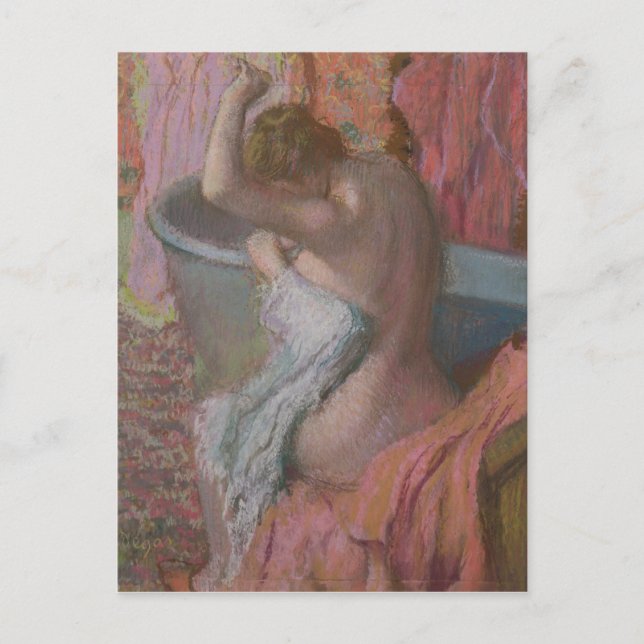 Postal Edgar Degas | Bather (Anverso)