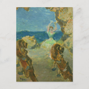 Postal Edgar Degas   La bailarina de ballet, 1891