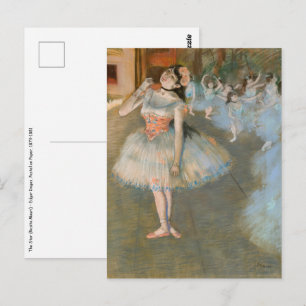 Postal Edgar Degas - La estrella