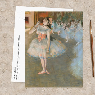 Postal Edgar Degas - La Estrella