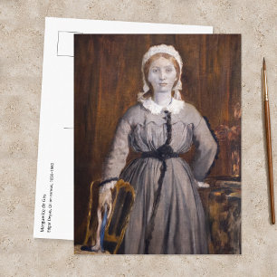 Postal Edgar Degas - Marguerite de Gas