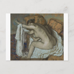 Postal Edgar Degas - Mujer Secando Brazo Izquierdo 1884 P