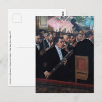 Edgar Degas - Orquesta en la Ópera