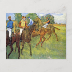 Postal Edgar Degas - Pesa