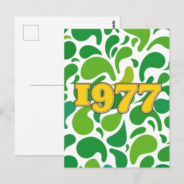 Postal Edición de 1977 (Anverso / Reverso)