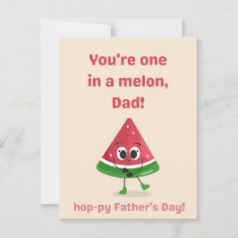 Postal Edición del Día del Padre de Melón