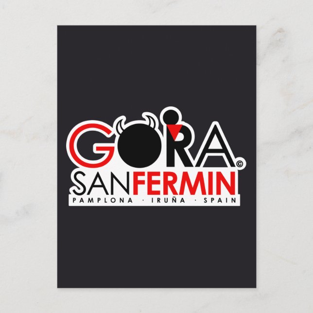 POSTAL EDICIÓN ESPECIAL DE SAN FERMIN (Anverso)
