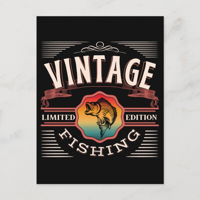 POSTAL EDICIÓN LIMITADA DE PESCA DE VENTAJA (Anverso)