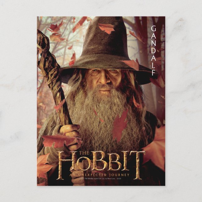 Postal Edición limitada: Gandalf (Anverso)