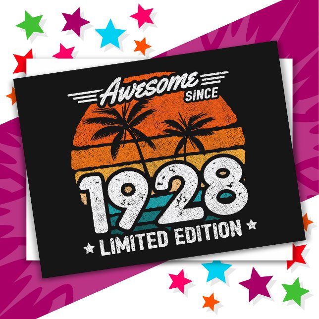 Postal Edición Limitada Retro Impresionante Desde 1928 (Subido por el creador)