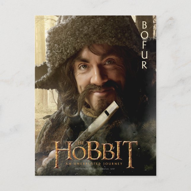 Postal Edición limitadaMaterial gráfico: Bofur (Anverso)