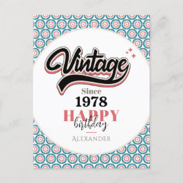 Postal Edición vintage desde - 1978