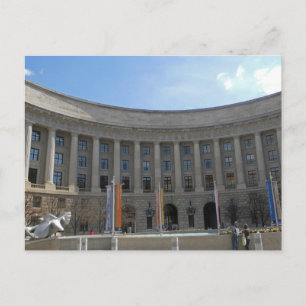 Postal Edificio Ariel RIos Triángulo Federal Washington D