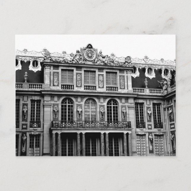 Postal Edificio barroco en París (Anverso)