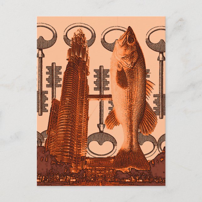 Postal "Edificio Big Mouth" (Anverso)