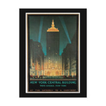 "Edificio Central de Nueva York" Vintage
