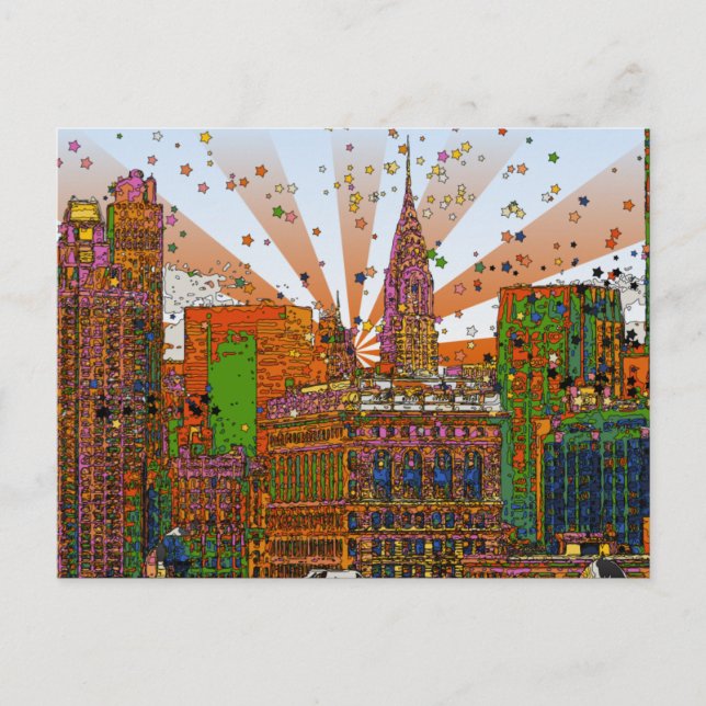 Postal Edificio Chrysler #2 (Anverso)