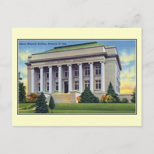Postal Edificio de Bismarck del Monumento a la Libertad V (Anverso)