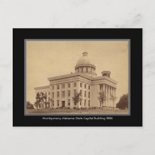 Postal Edificio de la capital del estado de Alabama en Mo