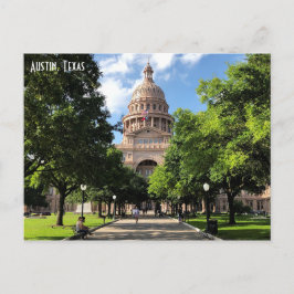 Postal Edificio de la Capital Estatal de Austin